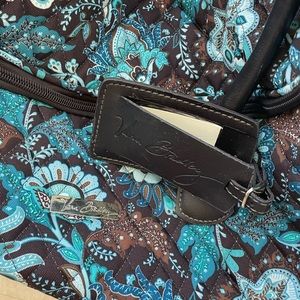 Vera Bradley rolling duffel bag
